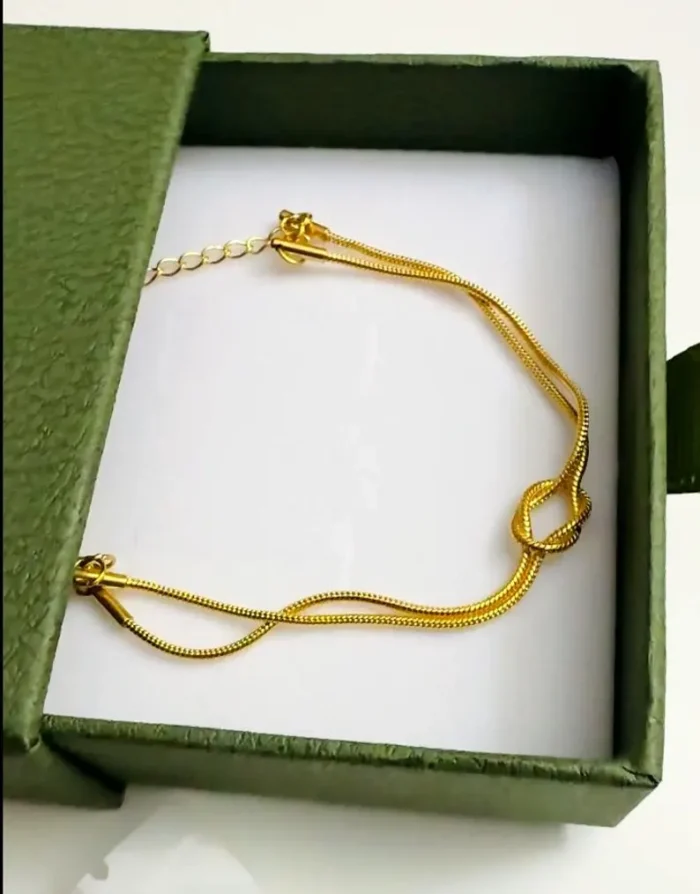 thumbnail image 2 of Love Knot Snake Chain Infinity Bracelets For Women 925 Sterling Silver Gold Plated Bracelet Matching Couples Friendship Relationship Valentine Christ 1a8da5ba A912 4499 90db D782e6f26373.d9dbf8f98363cfb8a0dbdd936a92a71e 2 of 10