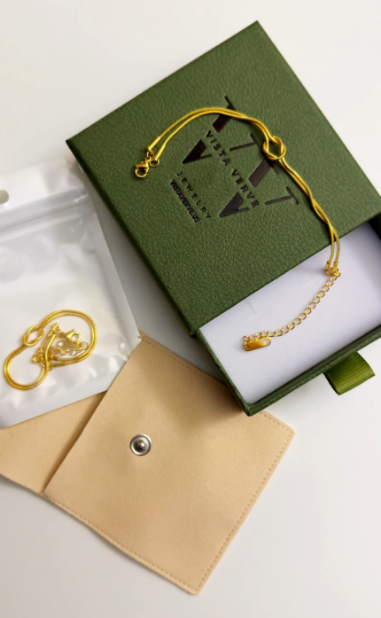 Snake Chain Love Knot Bracelet