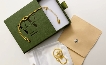 18K Gold Plated Snake Chain Love Knot Bracelet