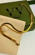 18K Gold Plated Snake Chain bracelets