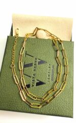 paper clip bracelet