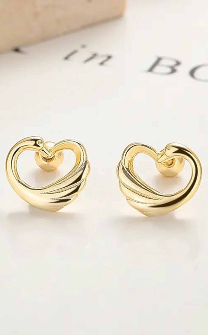 18k Gold Small Stud Earrings