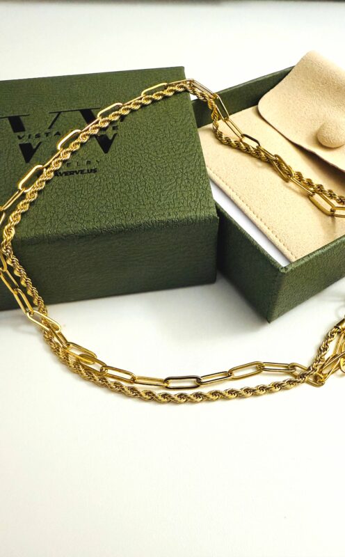 Paperclip Chain Necklaces