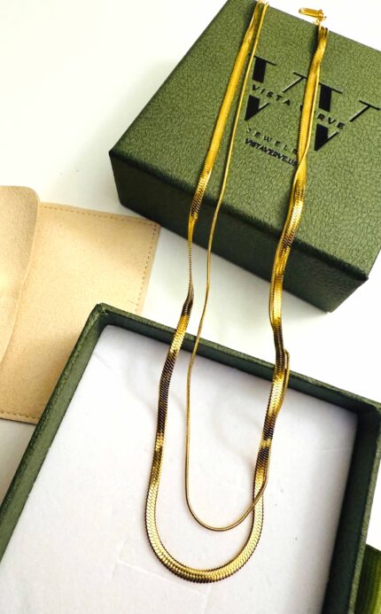 herringbone necklace
